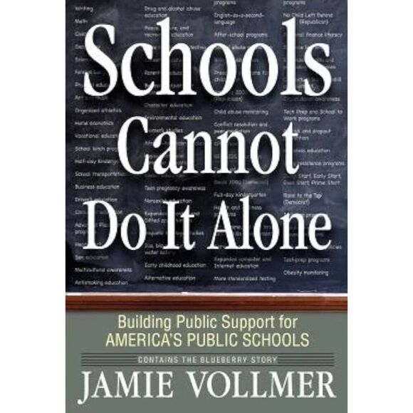 🔺️Schools Cannot Do It Alone Paperback Book - Picture 1 of 9